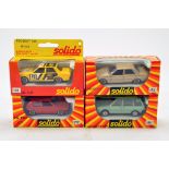 Solido 1/43 Diecast group comprising some promotional issues including No. 1312, 1312, 1358 and