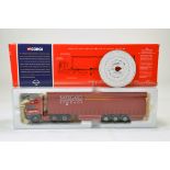 Corgi Diecast Truck Issue comprising No. CC75805 MAN Curtain trailer. In the livery of Safeguard