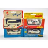 Solido 1/43 Diecast group comprising promotional issues including No. 1321 Renault 5, Citroen