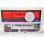 Corgi Diecast Truck Issue comprising No. CC13801 Mercedes-Benz Actros fridge trailer. In the