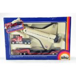 Siku 1/55 diecast issue comprising No. 4016 Low Loader Truck with Space Shuttle. Excellent to Near