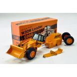 NZG 1/35 CASE W20C Wheeled Loader. Needs attention but is complete in Box.