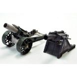 Duo of early issue Britains Guns. Working Mechanisms but replacement parts on one issue.