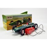 Lincoln International Large Scale Plastic Battery Operated Lotus Indianapolis Racing Car.