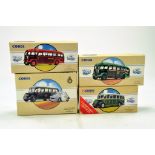 Corgi Classics 1/50 Diecast Bus - Coach Public Transport group comprising various issues.