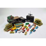 Interesting misc group of diecast comprising boxed Dinky Military issues, unboxed Matchbox and duo