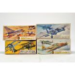 Airfix 1/72 Plastic Model Kit comprising Dogfight Doubles Mirage and MIG 15, Roland and RE8,