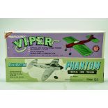 Keilkraft Balsa Model Kit comprising Phantom plus Viper issue. Excellent and Complete.