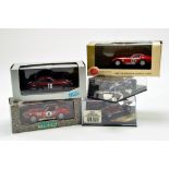 Diecast 1/43 group of cars including Vanguards, F1 issues and others. Generally Excellent to Near