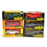 Solido 1/43 Diecast Group comprising No. 91, 49, 68, 1002, 1051 and 76. Excellent to Near Mint in