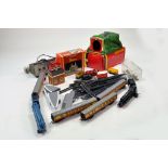 Hornby used Railway group comprising locomotive duo inc Queen Mary plus track, accessories and
