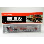 WSI 1/50 Mammoet DAF 95 XF 6X4 Truck and Nooteboom Ballast Trailer. Excellent to Near Mint in Box.