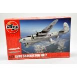 Airfix 1/72 Plastic Model Kit comprising Avro Shackleton MR2. Complete.