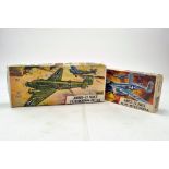 Airfix 1/72 Plastic Model Kit comprising Junkers JU52 plus B-25 Mitchell. Appear Complete.