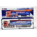 Corgi Diecast Truck Issue comprising No. CC13752 Scania R Moving Floor Trailer in livery of