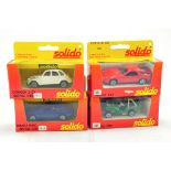Solido 1/43 Diecast group comprising some promotional issues including No. 1210, 1203, 1336 and
