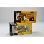 Joal 1/70 CAT D10N Bulldozer plus CAT 631 Dump Truck. E in Boxes.