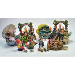 A Collection of Miniature Knome Figures and related backdrops plus other fantasy issues.