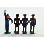 Manoil / Barclay etc USA Themed figure issues comprising military officers and policeman.