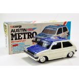 Corgi No. M5900 Large Scale RC Austin Metro Motorsport. Fine example is Excellent to Near Mint in