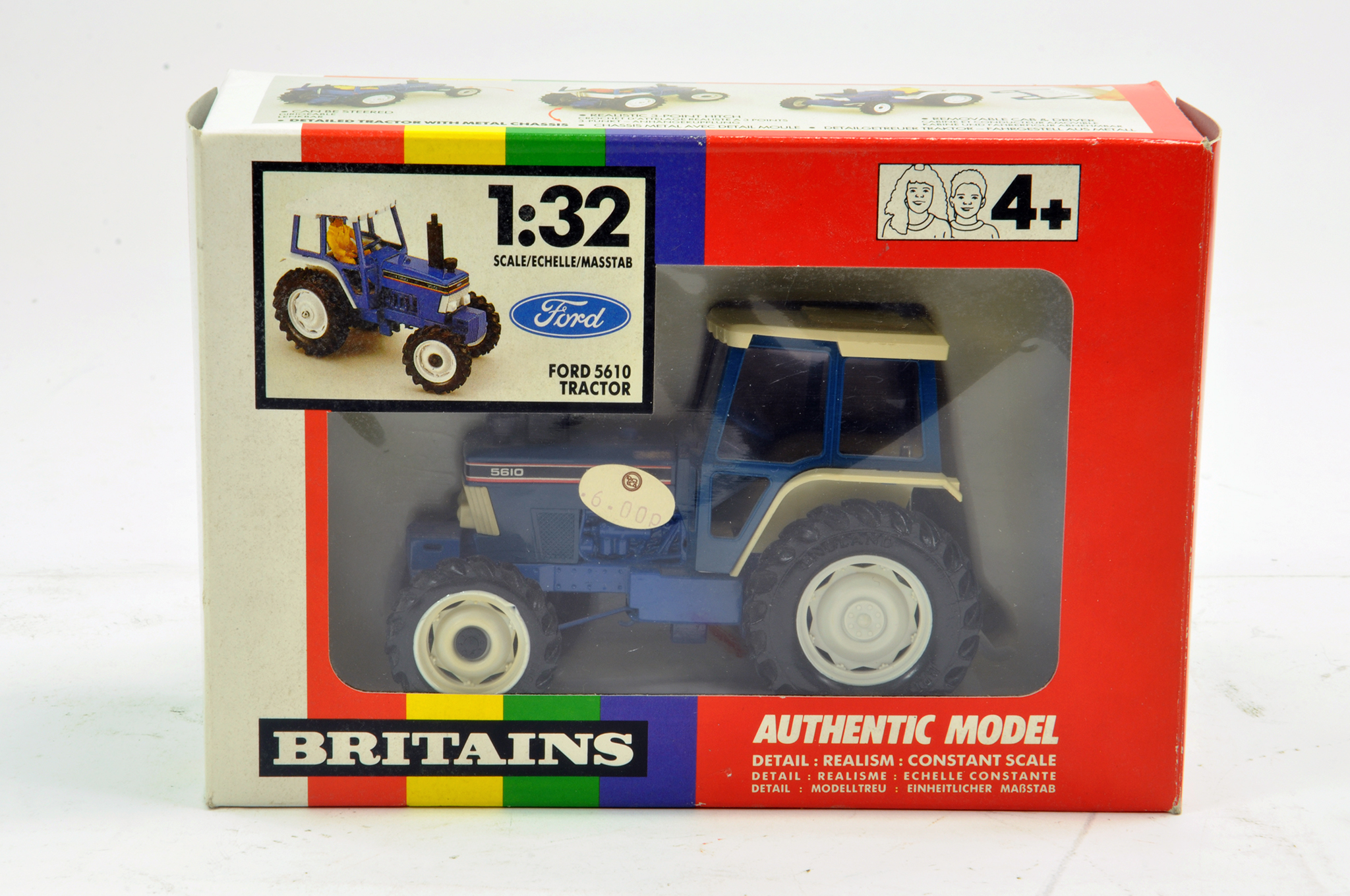 Britains 1/32 Farm Issue comprising Ford 5610 Tractor. Excellent to Near Mint in Box.