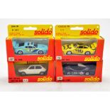 Solido 1/43 Diecast group comprising some promotional issues including No. 1329, 1202, 1334 and