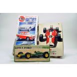 Airfix 1/32 Plastic Model Kit comprising Classic Cars of the Sixties plus 1/16 Lotus Ford by