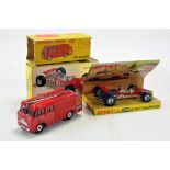 Dinky No. 225 Lotus F1 Racing Car, excellent to near mint plus No. 259 Fire Engine. Excellent in