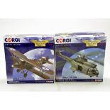 Corgi 1/72 Aviation Archive Diecast Aircraft comprising No. AA39603 Hawker AUDAX plus AA27001