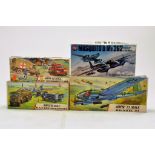 Airfix 1/72 Plastic Model Kit comprising Heinkel 111 plus Mosquito Dogfight Double and OO issues RAF