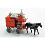 Moko Lesney Large scale Horse Drawn Milk Float. Decent example albeit missing some milk crates,