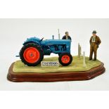 Border Fine Arts Presentation Piece comprising 'A Major Decision' featuring Fordson Major Tractor.