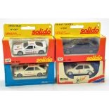 Solido 1/43 Diecast group comprising some promotional issues including No. 1327, 1307 plus two