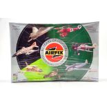 Airfix 1/72 plastic model kit comprising 90 Years of Fighters Set. Sealed