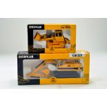 Joal 1/50 CAT 955L Tracked Loader plus CAT 225 Tracked Excavator. E to NM in Boxes.