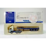 Corgi 1/50 Diecast Truck Issue comprising No. CC12703 ERF ECS Flatbed Trailer in the livery of