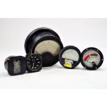 Group of gauges etc relating to period aircraft war memorabilia.