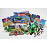 An impressive group of TV Related Diecast comprising Matchbox Thunderbirds Rescue Set and other