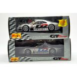 Maisto 1/18 diecast issues comprising Mercedes CLK-GTR and CLK LM. Excellent to Near Mint in Boxes.