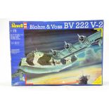 Revell 1/72 plastic model kit comprising Blohm and Voss BV222 V-2. Excellent and Complete.