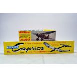 Keilkraft Balsa Model Kit comprising Lysander and Caprice Glider issue. Excellent and Complete.