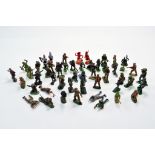 Britains, Crescent and others Military plastic figure group. Some hard to find issues. Generally