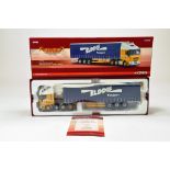 Corgi Diecast Truck Issue comprising No. CC15001 Iveco stralis curtain trailer. In the livery of