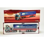Corgi Diecast Truck Issue comprising No. CC14010 Volvo FH curtain trailer in the livery of