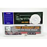 Corgi 1/50 Diecast truck issue comprising No.CC12901 Scania Topline Curtainside in the livery of