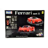 Revell 1/24 plastic model kit comprising Ferrari Set. Excellent and Complete.