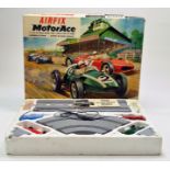 Airfix Motorace Model MR11 Slot Car Racing Set. Appears generally complete but untested. Box is a