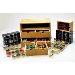 A large quantity of Meccano components, tools, parts and accessories contained in drawers. Various