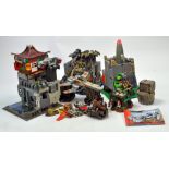 A large quantity of Lego related items including built models.