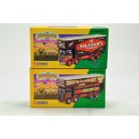 Corgi 1/50 diecast truck Showmans issue comprising No. 12601 Foden in livery of Silcocks plus No.